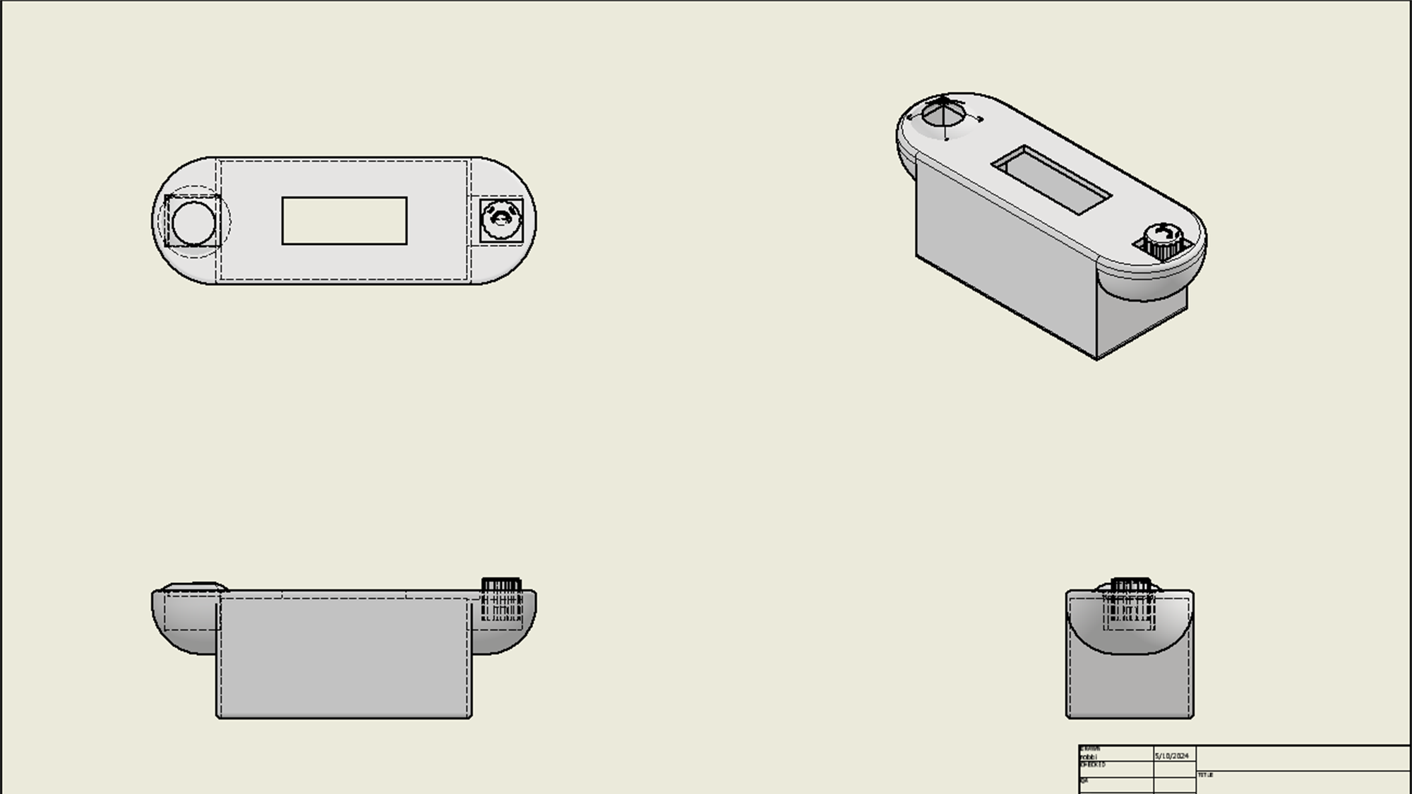 Controller 3D Drawing